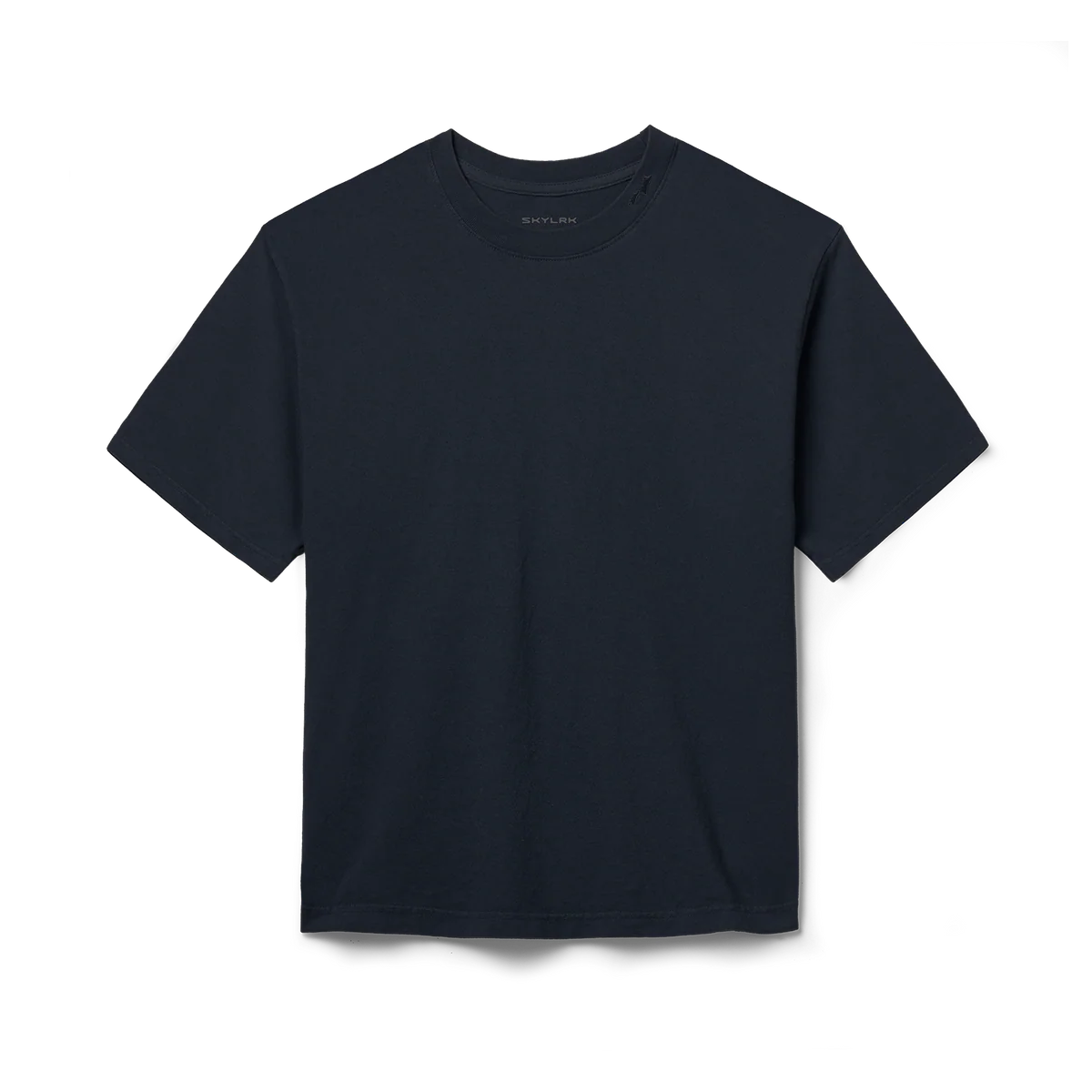SKYLRK-Boxy-Black-T-Shirt SKYLRK Boxy Black T-Shirt