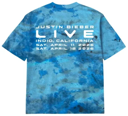 SKYLRK Coachella Tee Tie Dye ‘Blue’