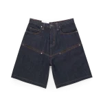 SKYLRK DENIM RAW SHORT