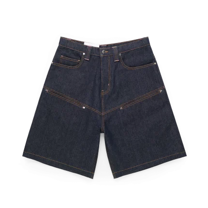 SKYLRK DENIM RAW SHORT