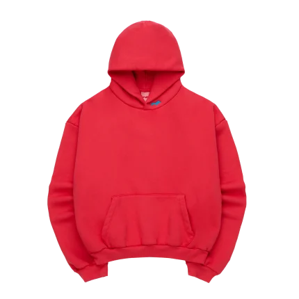 SKYLRK Knit Jelly Red Hoodie