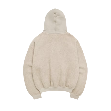 SKYLRK Reverse Almond Brown Hoodie