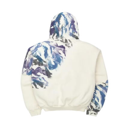 SKYLRK Zip Wave Camo Hoodie